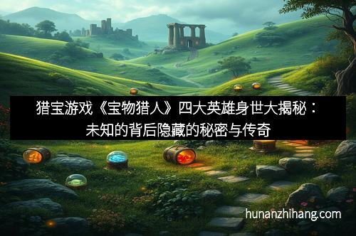 猎宝游戏《宝物猎人》四大英雄身世大揭秘：未知的背后隐藏的秘密与传奇